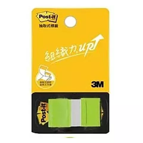 3M Post-it 681N抽取式利貼標籤 亮綠